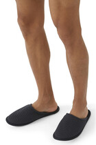 Waffle Towelling Slippers