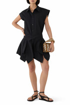 Pre-Styled Cotton Shirtdress