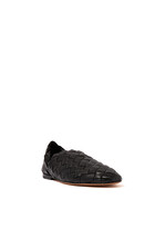 Intrecciato Leather Slippers