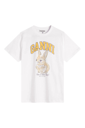 Relaxed Jersey Bunny T-Shirt
