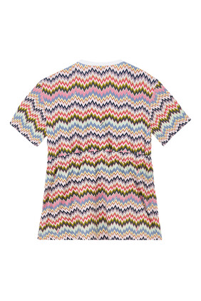 Kids Zig Zag Mini Dress