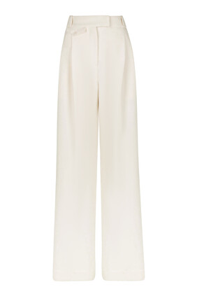 La Lune High Waisted Tailored Pants