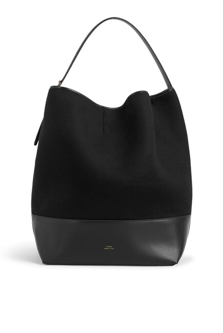 Belted Double Tote Bag