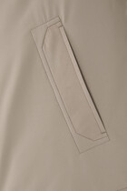 Collared Long Sleeve Blouson 