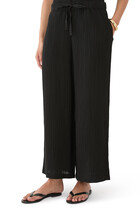 Organic Cotton Lofty Gauze Wide-Leg Pants