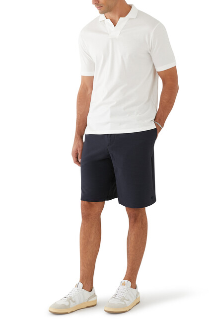 Drawstring Bermuda Shorts