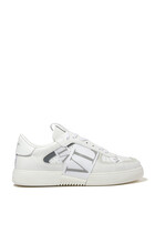 VL7N Leather and Suede Sneakers
