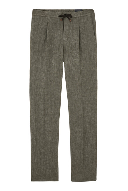 Incotex Tapered-Fit Wool Seersucker Pants