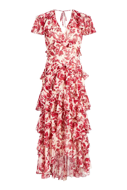 Floral Ribbons Tatum Dress