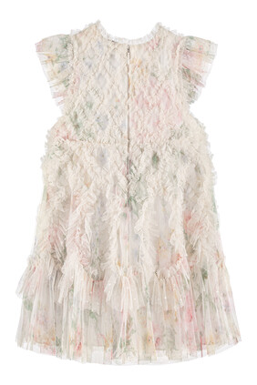 Kids Pompadour Garden Tulle Dress