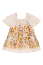 Kids Scarborough Shirred Dress