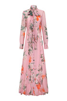 Lilith Tie Neck Maxi Dress