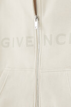 Kids Logo Hooded Cardigan