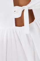 Tie Back Midi Dress