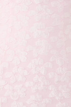 Jacquard Midi Puffy Dress