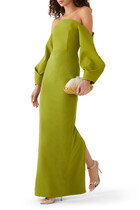 Lotta Crêpe Evening Gown