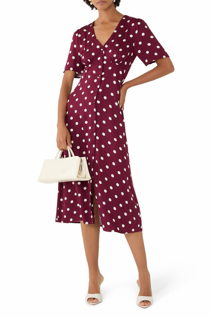 Polka Dot Alexa Midi Dress