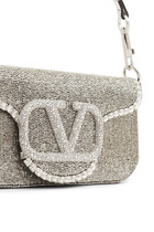 Small Locò Embellished Shoulder Bag