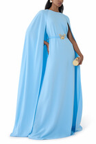 Draped Butterfly Gown