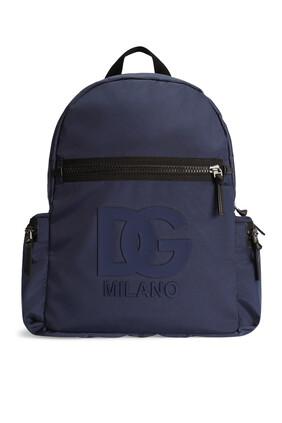 Kids DG Rubber Patch Nylon Backpack
