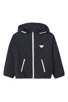 Kids Eagle Logo Patch Hoodie