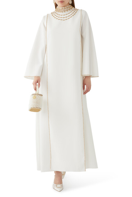 Niamara High Neck Kaftan