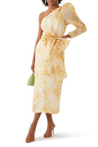 Crush Asymmetrical Midi Dress