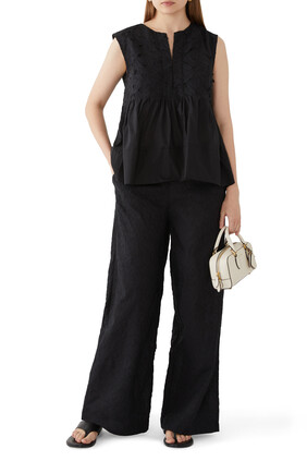 Wide Leg Trousers