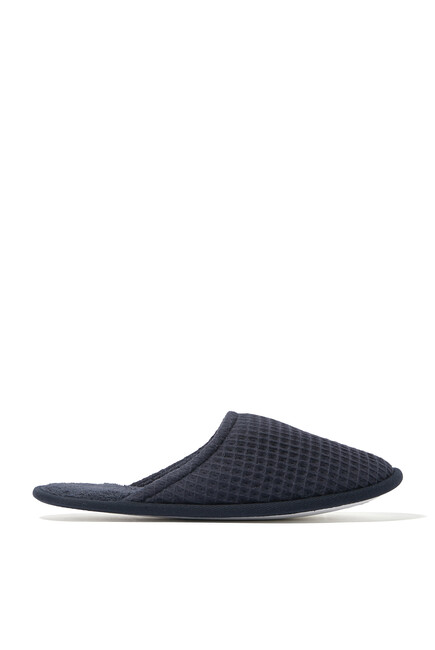 Waffle Towelling Slippers