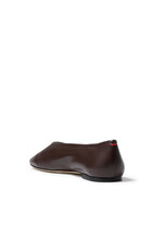 Kirsten Leather Ballet Flats