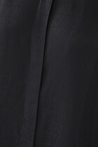 Logo Silk Blend Shirt