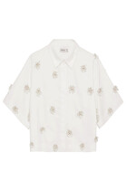 Cosmo Embellished Camp Shirt