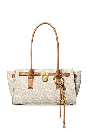 Hamilton Moderne Small Signature Logo Satchel