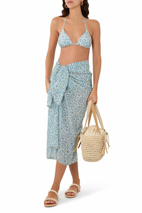 Side-Tie Maxi Length Sarong