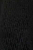 Viscose-Blend Jumper With Embossed Motif