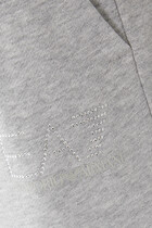 EA7 Logo Jersey Trousers