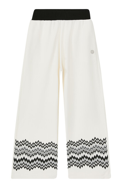 Kids  Zigzag Wide Leg Pants