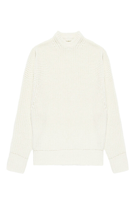Chunky Rib Knit Crewneck