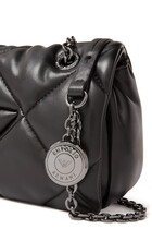 Quilted Nappa Leather-Effect Mini Bag