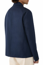 Melange Wool Blouse