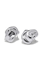 Knoll Earrings, Recycled Sterling Silver Plated in 18ct Yellow Gold Vermeil