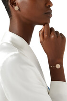 Classic Turath Small Earrings, 18k Pink Gold & Mother-of-Pearl