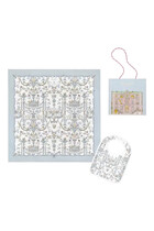 Kids Carré and Satin Bib Set