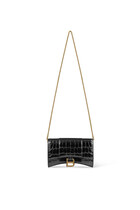 Hour Glass Wallet Chain Bag