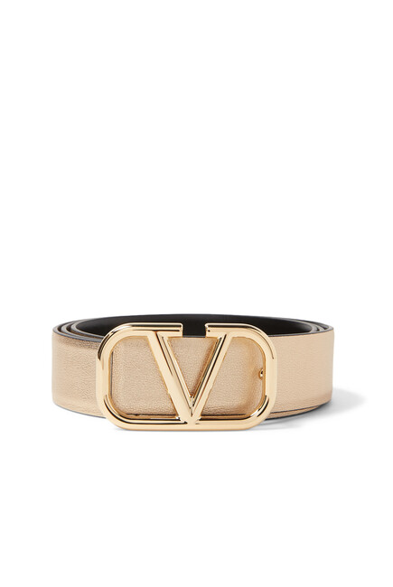 Vlogo Signature Reversible Belt