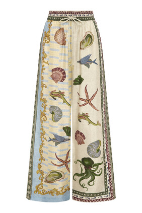 Bath House Silk Pants