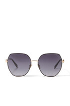 Bvlgari Bvlgari Rose Round Sunglasses