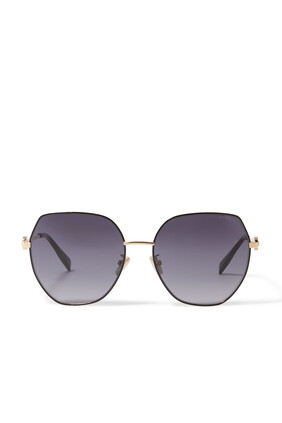 Bvlgari Bvlgari Rose Round Sunglasses