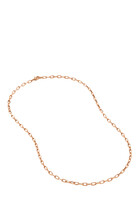 Madison 18in Chain Necklace, 18k Pink Gold