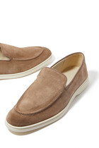 Debonair Suede Leather Slippers